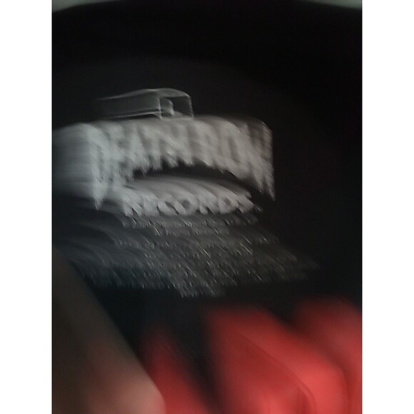 Death Row Records American Record Label R Black T Shirt Large - Picture 4 of 5